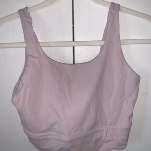 Nike Yoga Luxe Baby Pink Crop top